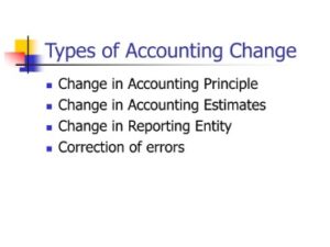 Gasb Addresses Accounting Changes And Error Corrections