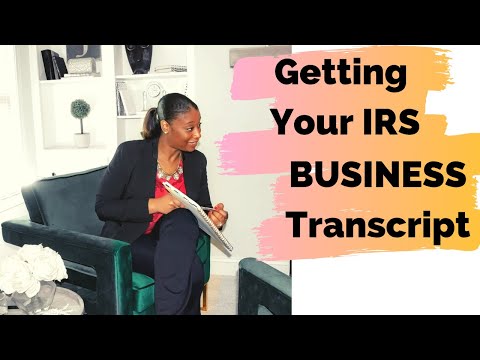 how do i request an irs tax return transcript?