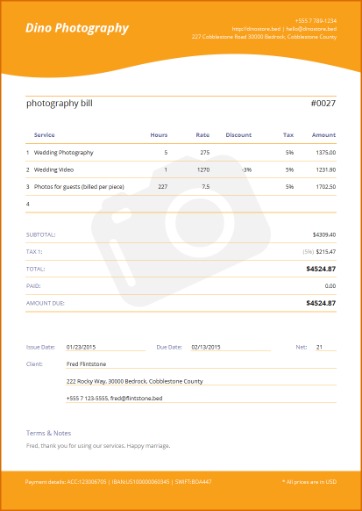 how to get started with invoicing for your photography business