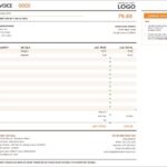Invoice Template For Sole Traders