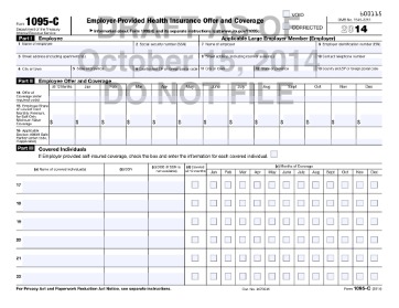 what are 1095 tax forms for health care?