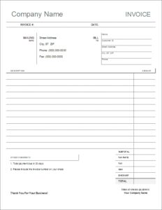 What Is An Invoice? Example And Template
