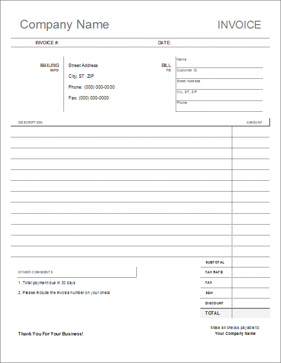 what is an invoice? example and template