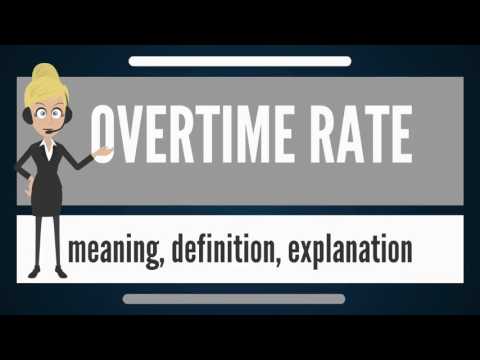 what is overtime?